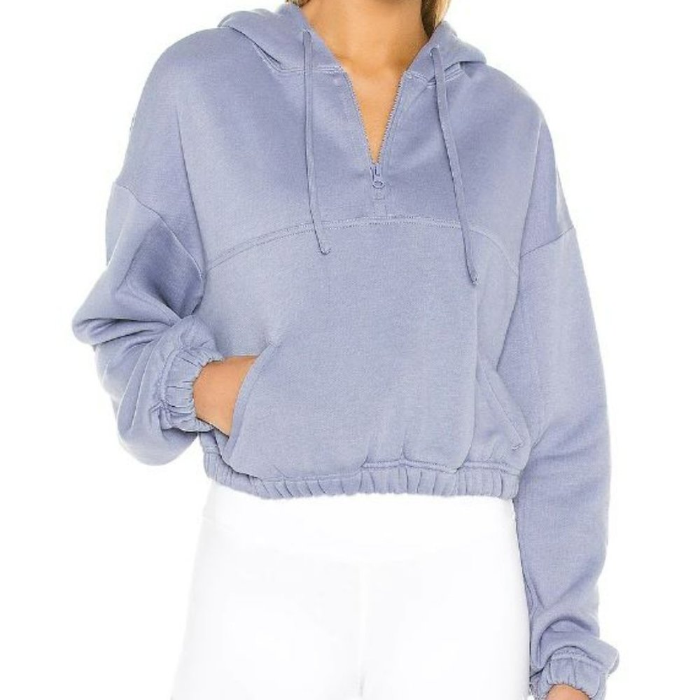 Alo Stadium Half Zip Hoodie - Revolve